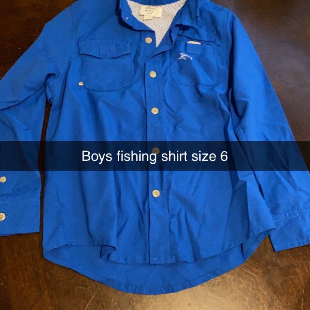 Crown & Ivy fishing shirt
